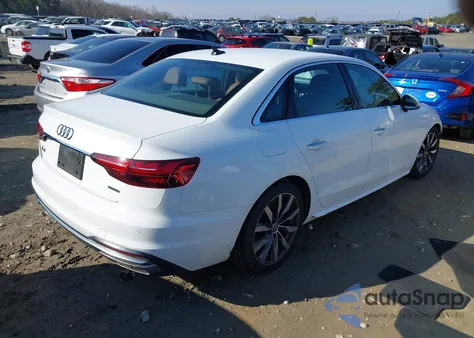 2021 Audi A4 Premium 40 Tfsi Quattro S Tronic from USA, damaged, VIN WAUABAF41MA019278
